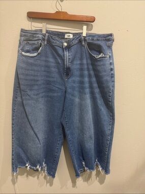 I&M Cropped Distressed Jeans